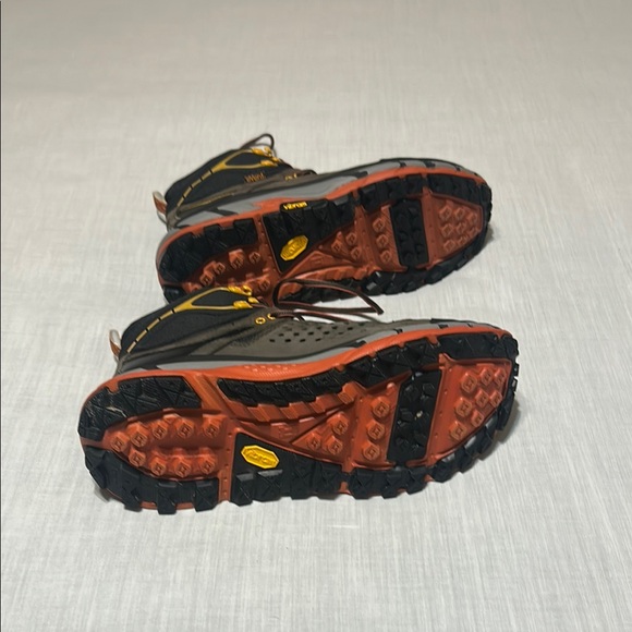 HOKA OneOne Tor Ultra Hiking Boot with Orange and Black Accents - Picture 6 of 8
